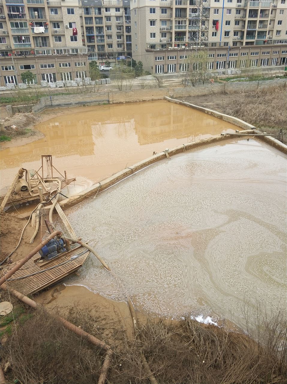 钦州沉淀池淤泥清理-厂区废水池淤泥清淤