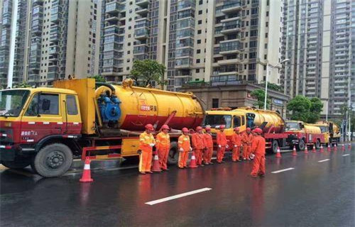 钦州市政管道清淤